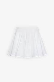 Skater white skirt