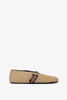 Paper straw nature ballet flats