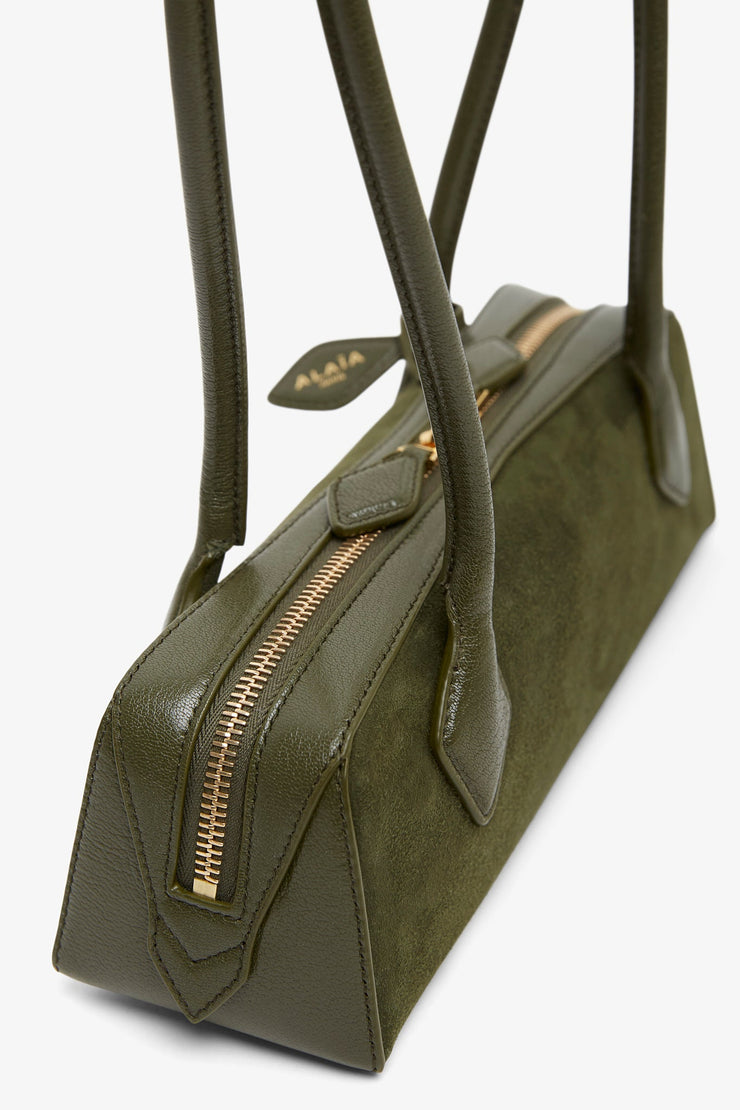 Le Teckel small green bag