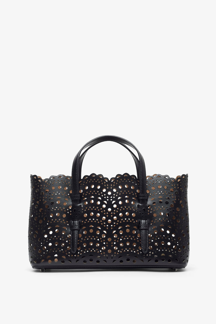 Mina 25 EW vienne vague black tote bag