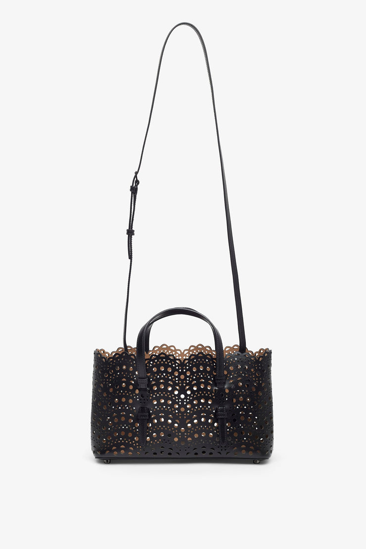 Mina 25 EW vienne vague black tote bag