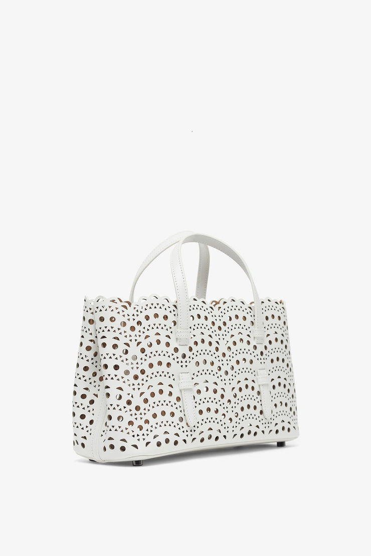 Mina 25 EW vienne vague white tote bag