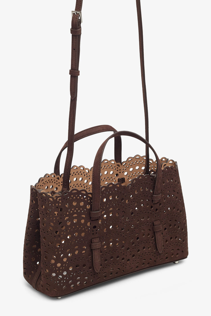 Mina 25 EW vienne vague brown tote bag
