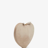 Le Coeur greige crossbody bag