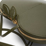 Le Coeur dark green crossbody bag