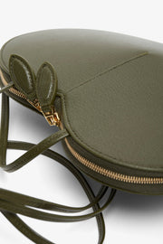 Le Coeur dark green crossbody bag