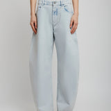 Low waist round jeans