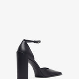 Square 90 black pumps