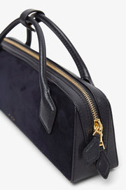 Teckel Clutch dark blue bag