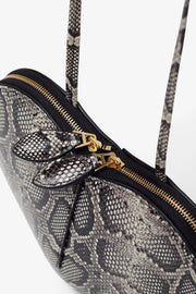Le Coeur black and white crossbody bag