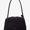 Alaïa Le Bouledogue Medium black nubuck bag