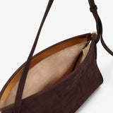 Le Click EW Medium brown nubuck bag