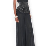 Alaia black fluid jumpsuit