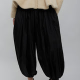 Alaia black balloon pants