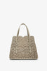 Mina 25 vienne vague greige suede tote bag