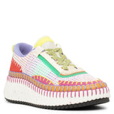 Nama red mesh sneakers