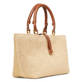 Marcie bouclé tote bag