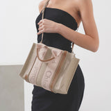 Woody small blush canvas bag
