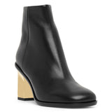 Rebecca black leather ankle boots