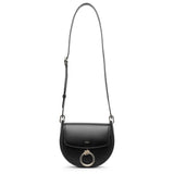 Arlene black leather crossbody bag