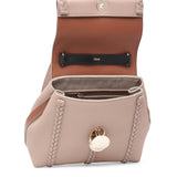 Penelope small beige leather bag