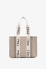 Woody medium grey canvas bag