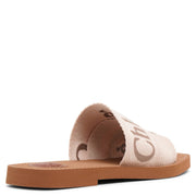 Woody blushy beige slide sandals