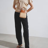 Chloe sense brown raffia bag