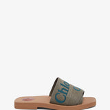 Woody khaki slides