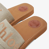 Woody khaki slides