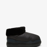 Polar black shearling boots