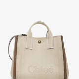 Chloe Carry medlium beige tote bag
