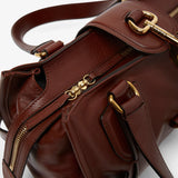 Kerala 25 dark brown bag
