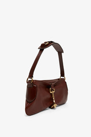 Kerala 25 dark brown shoulder bag