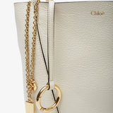 Chloe Spin small beige tote bag