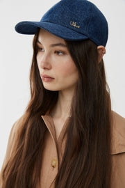 Chloe Iconic denim cap