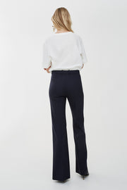 Flared tailored trousers