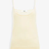 Wool knit tank top