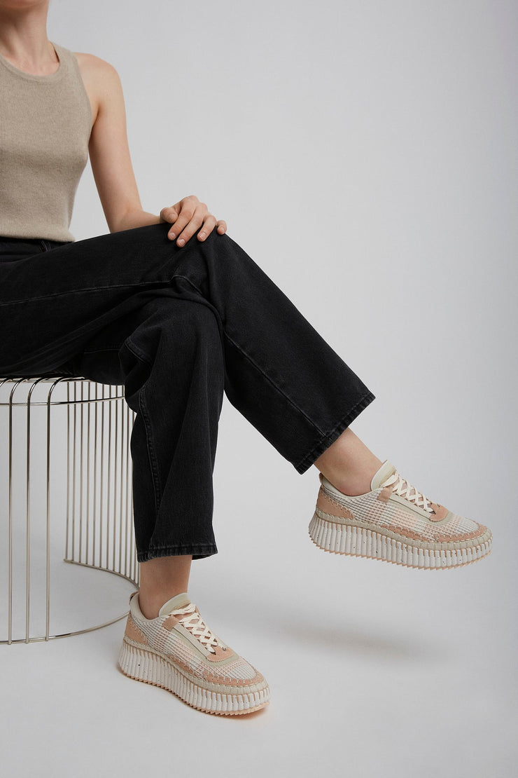 Nama light pink sneakers