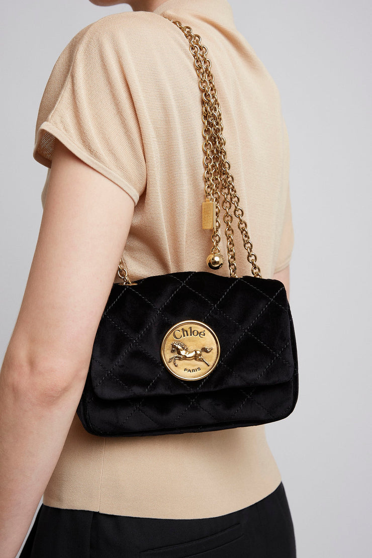 Chloe heritage black shoulder bag