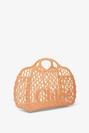 Chloe cage beige jelly bag