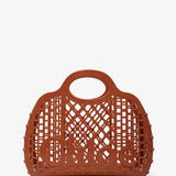 Chloe cage brown jelly bag