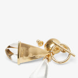 Gold earrings