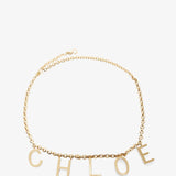 Chloe letters belt