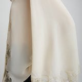 Fluid silk blouse