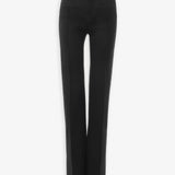 Tailored black trousers