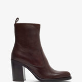 Phoenix dark brown leather boots
