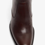 Phoenix dark brown leather boots