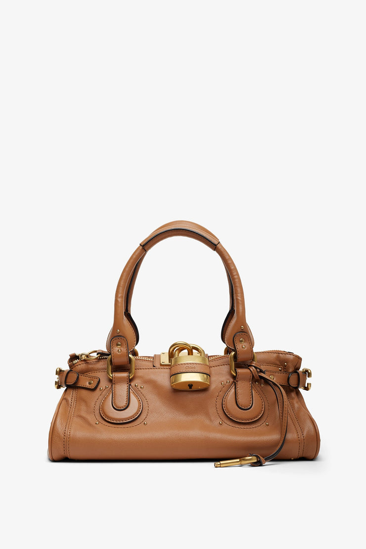Paddington brown leather bag