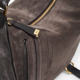 Marcie medium dark brown shoulder bag